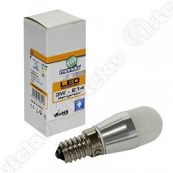 LAMPADINA LED FRIGO LUCE BIANCA 3W E14 230V