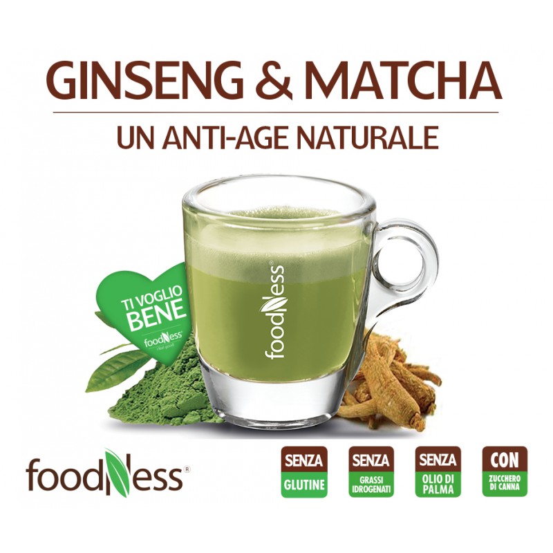 Foodness Ginseng Matcha Bio Foodness Ginseng Matcha Bio